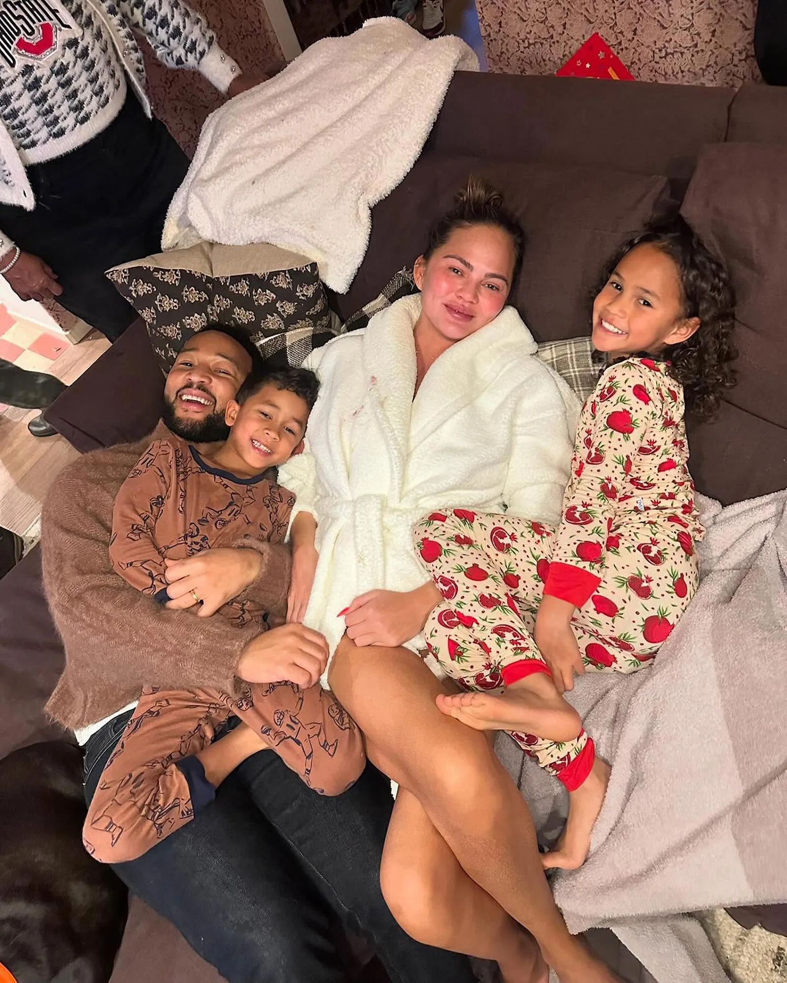 Chrissy Teigen and John Legend Moments With Kids