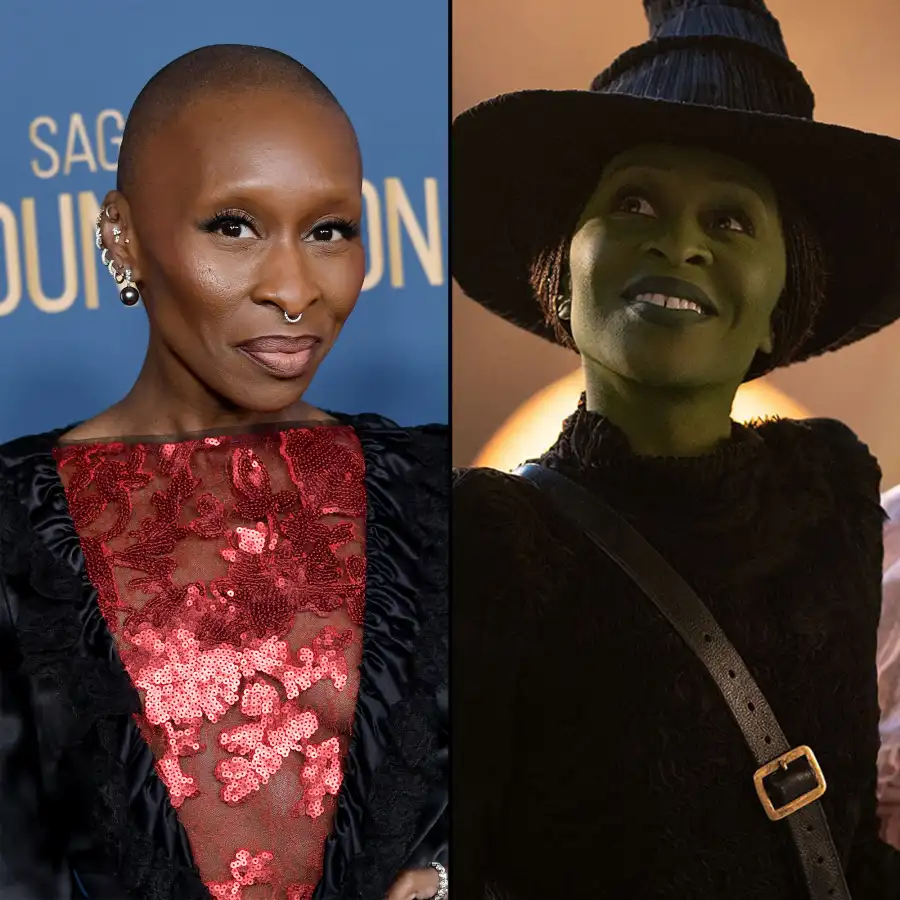 Craziest On Screen Transformations in 2024 Movies Cynthia Erivo in Wicked 360