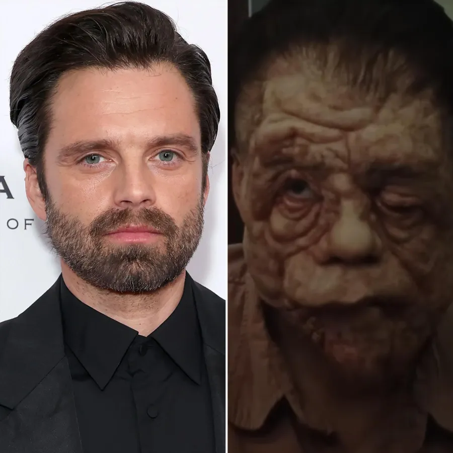 Craziest On Screen Transformations in 2024 Movies Sebastian Stan in A Different Man 370 381