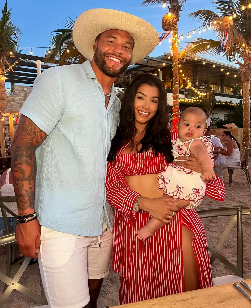 Dak Prescott and Fiancee Expecting Baby 9 Months After Welcoming Daughter