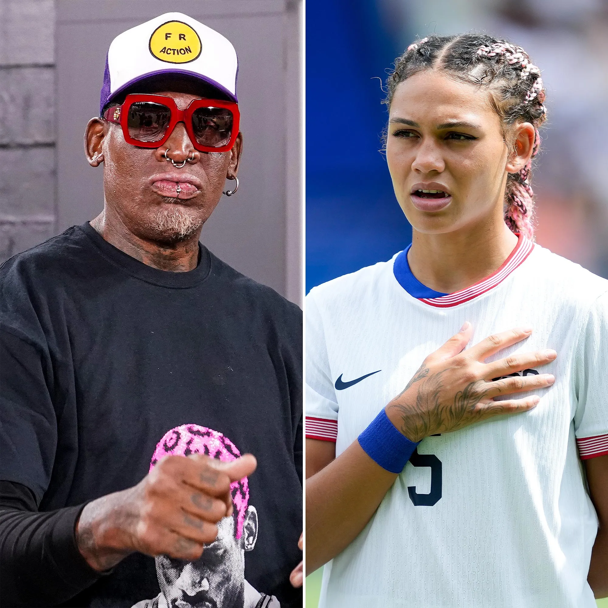 Dennis Rodman Responds After Daughter Trinity Rodman Says Hes Not a Dad