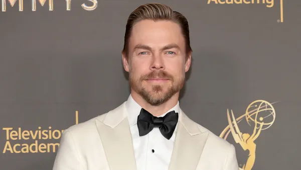 Derek Hough Reveals What He Stole From 'Harry Potter' Set