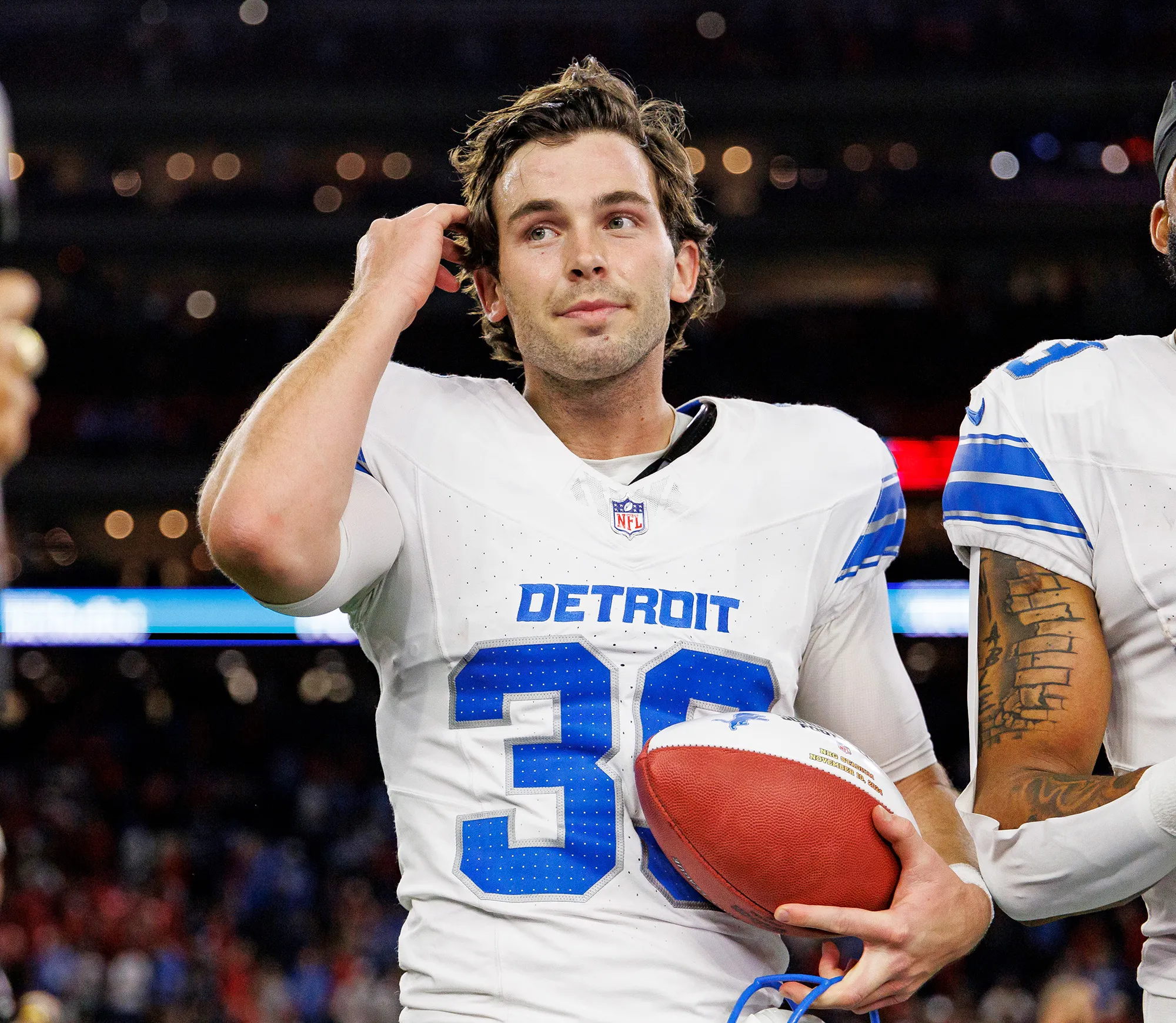 Detroit Lions Kicker Jake Bates Goes Viral for Erotic Stretching