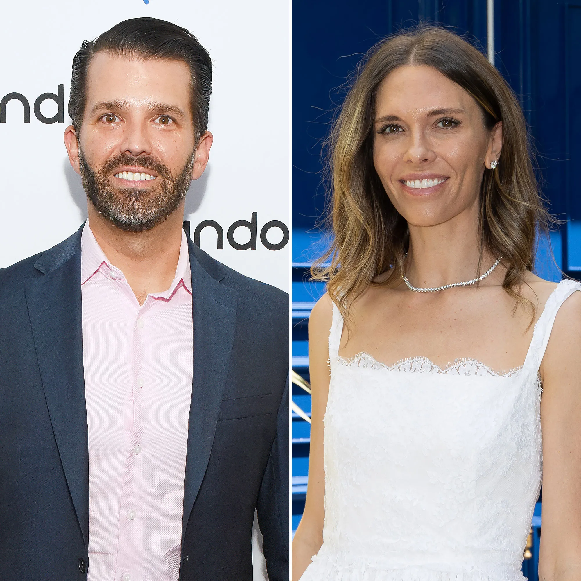 Donald Trump Jr and Socialite Bettina Anderson Hold Hands in Palm Beach