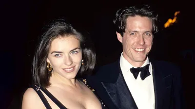Elizabeth Hurley Recalls Hugh Grant s Reaction to Seeing Her in Iconic Versace Dress Christ