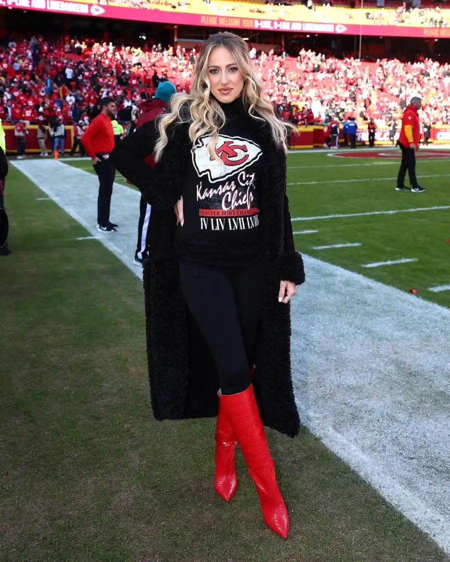 Every Festive Game Day Outfit Brittany Mahomes Rocked While Cheering On Husband Patrick Mahomes