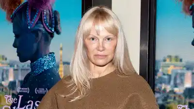 Feature Pamela Anderson Debuts Bangs at The Last Showgirl Screening