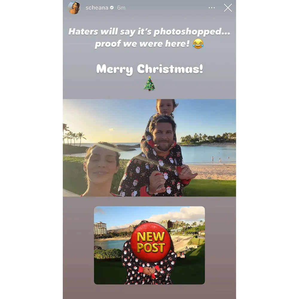 Feature Vanderpump Rules Alum Scheana Shay Proves to Haters She Did Not Photoshop Family Photo in Hawaii 2