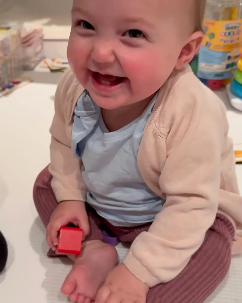 Gal Gadot Shares Rare Glimpse at Her and Jaron Varsanos Baby Girl Ori My Heart is Filled With Joy