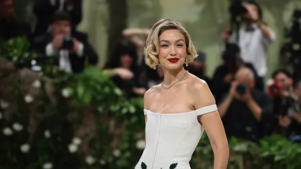 Gigi Hadid Yellow Sweater