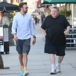 Jason Sudeikis and George Wendt