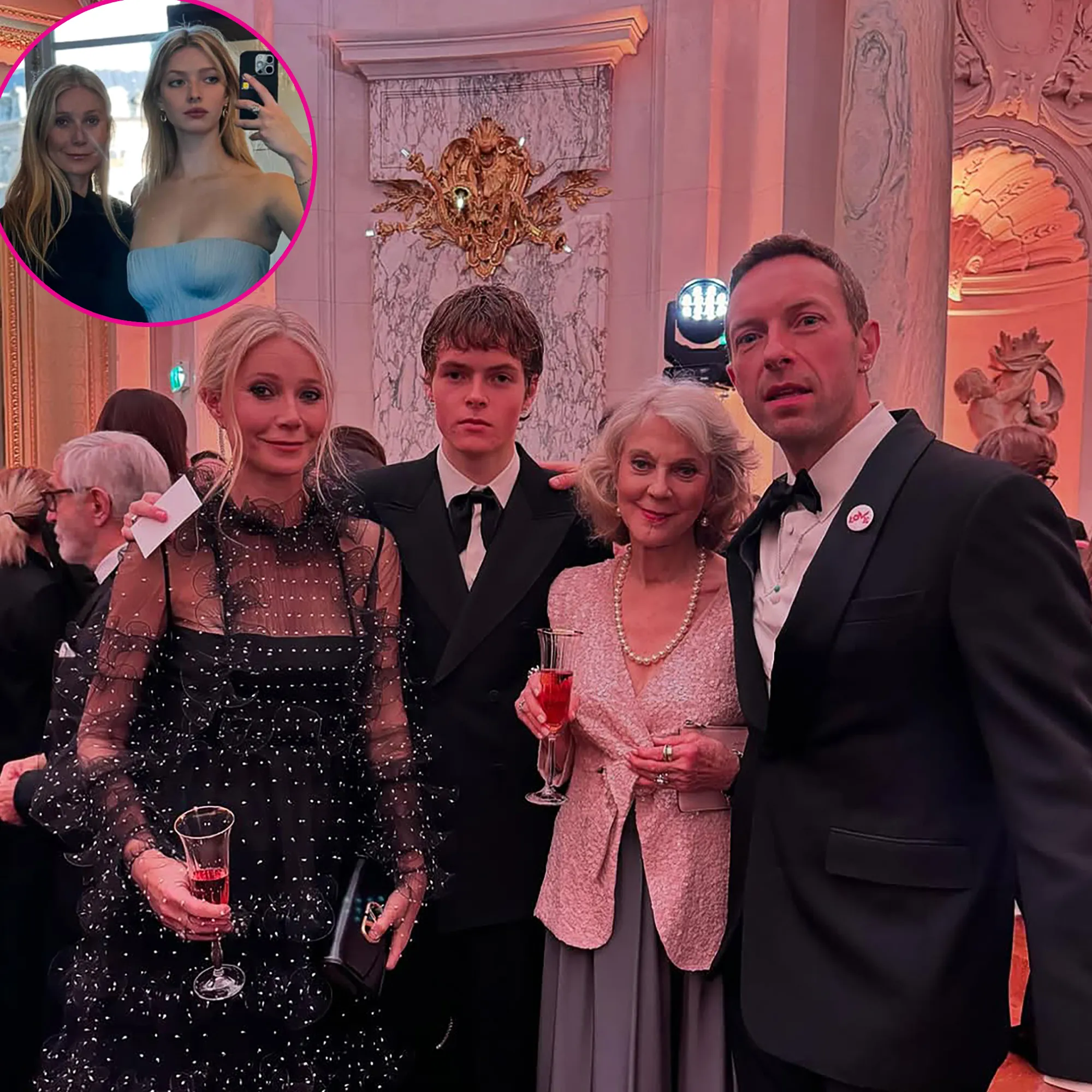 Gwyneth Paltrow and Chris Martin Celebrate Daughter Apple's Le Bal des Debutantes Debut