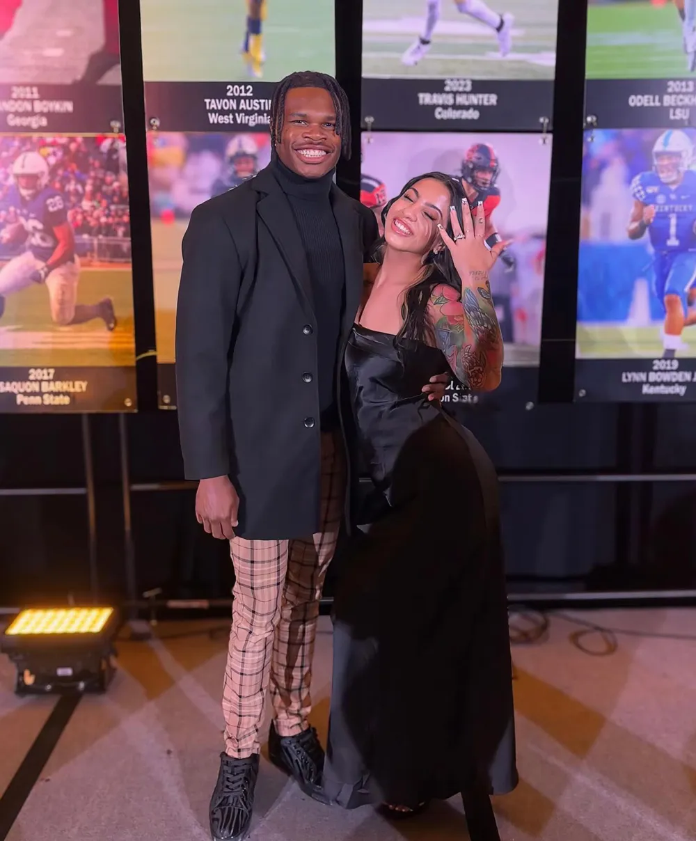 Heisman Trophy Winner Travis Hunter and Fiancee Leanna&rsquo;s Complete Relationship Timeline