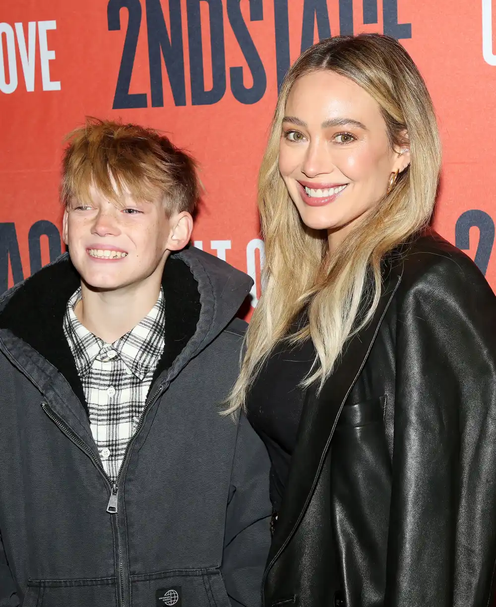 Hilary Duff and Son Luca Enjoy Rare Mother-Son Red Carpet Outing