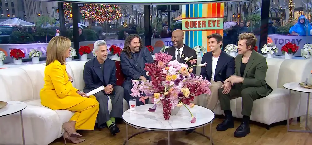 Hoda Kotb Gets Flowers From Queer Eye Cast Before Her Today Exit