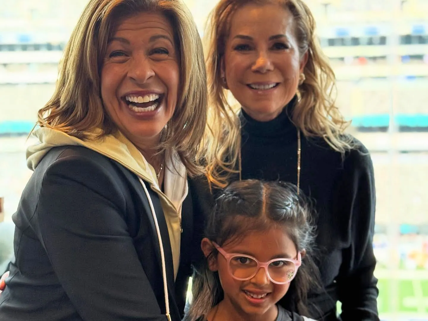 Hoda Kotb Reunites With Kathie Lee Gifford at NFL Game