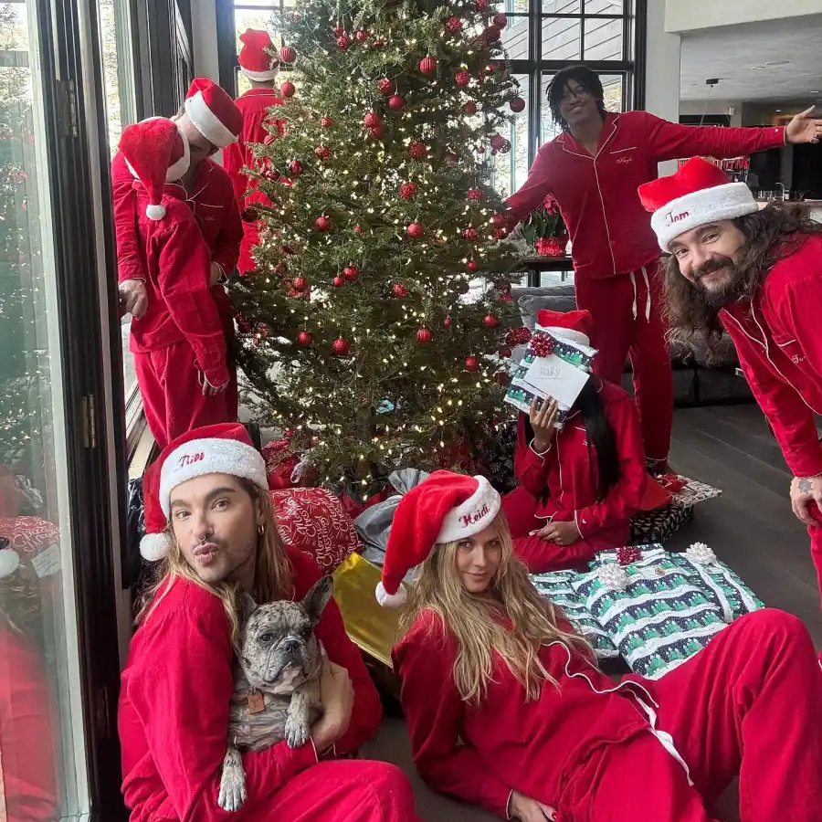 How Celebs Celebrated Christmas 2024 Heidi Klum 725