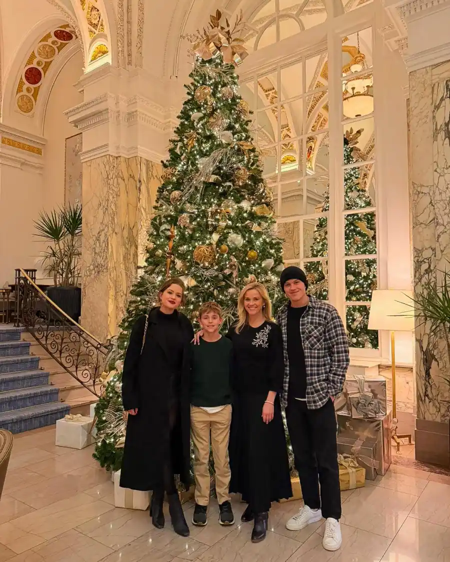 How Celebs Celebrated Christmas 2024 Reese Witherspoon 720