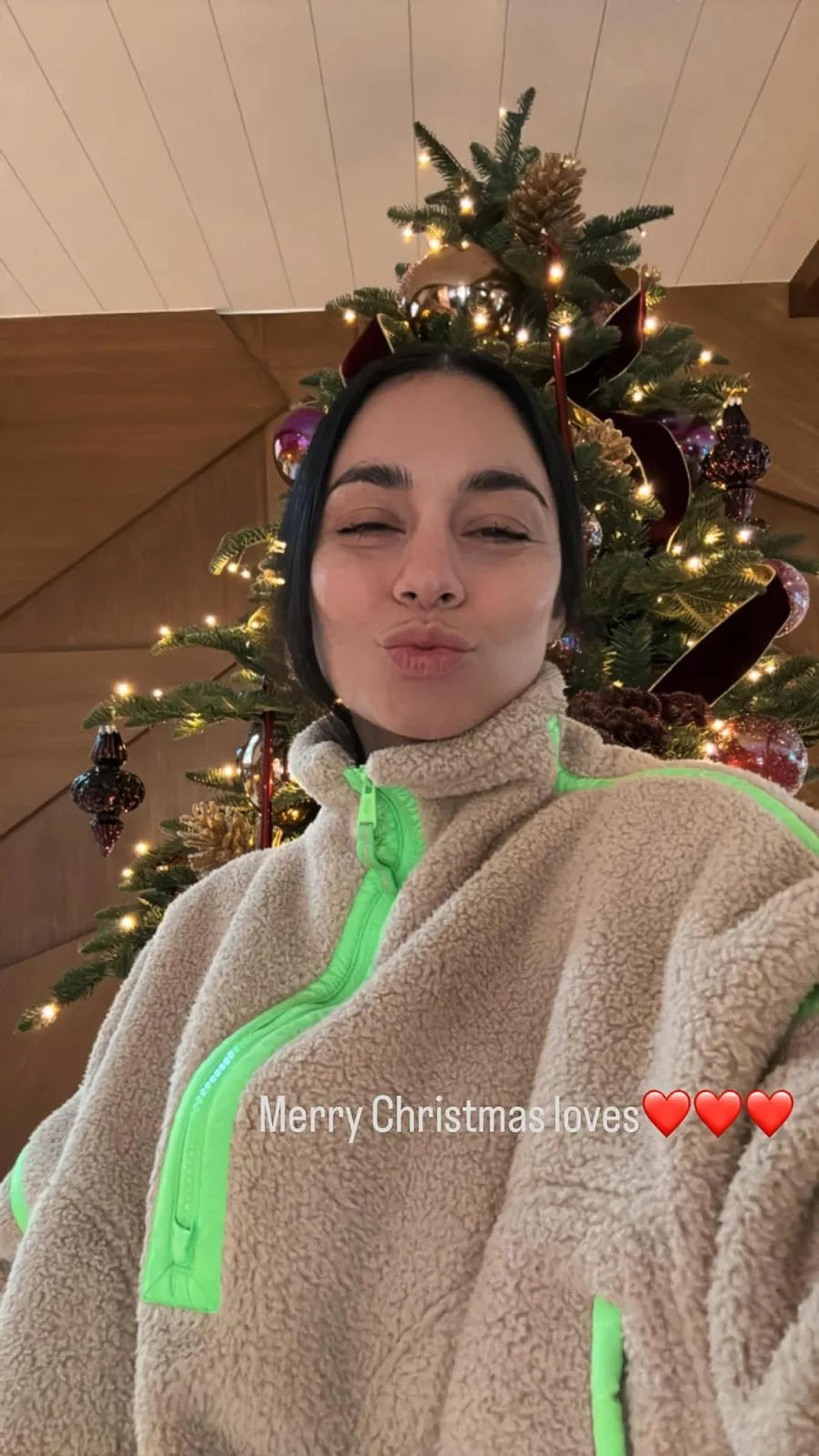 How Celebs Celebrated Christmas 2024 Vanessa Hudgens 732