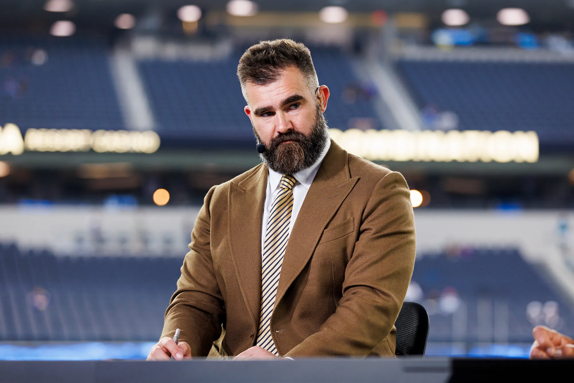 Intense Video Shows Jason Kelce Interaction With Jimmy Kimmel Heckler