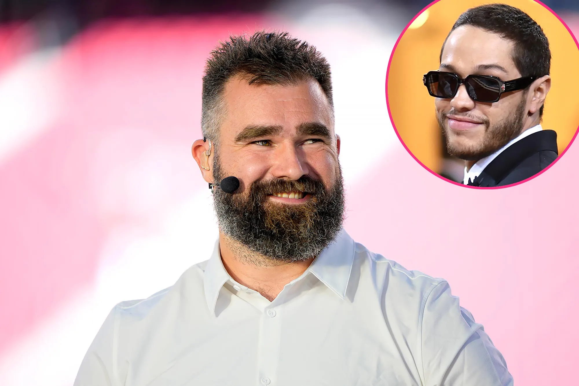 Jason Kelce Enlisted Eagles Teammates and Pete Davidson to Give Gifts to Every Philly Student