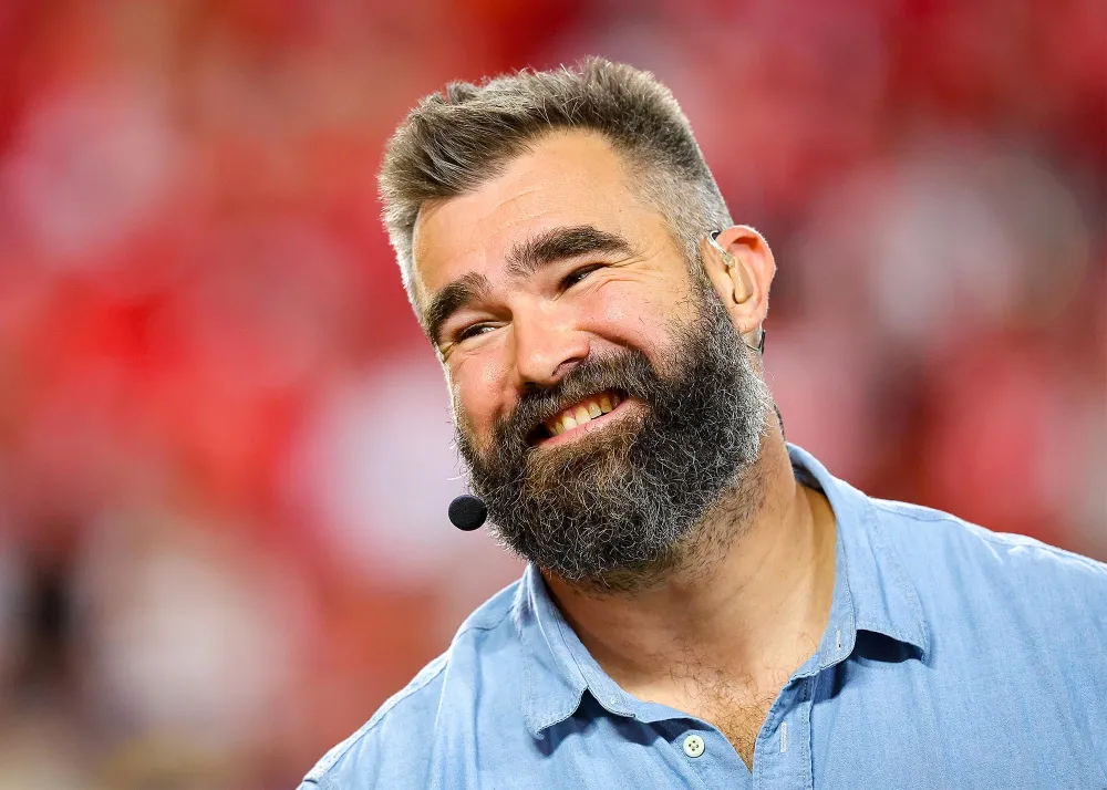Jason Kelce Had His Nose Hairs Trimmed Before Appearing on Jimmy Kimmel Live Watch