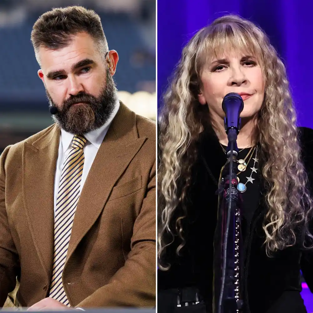 Jason Kelce Says Stevie Nicks Brought A New Smell in the Room When He Collaborated With Her