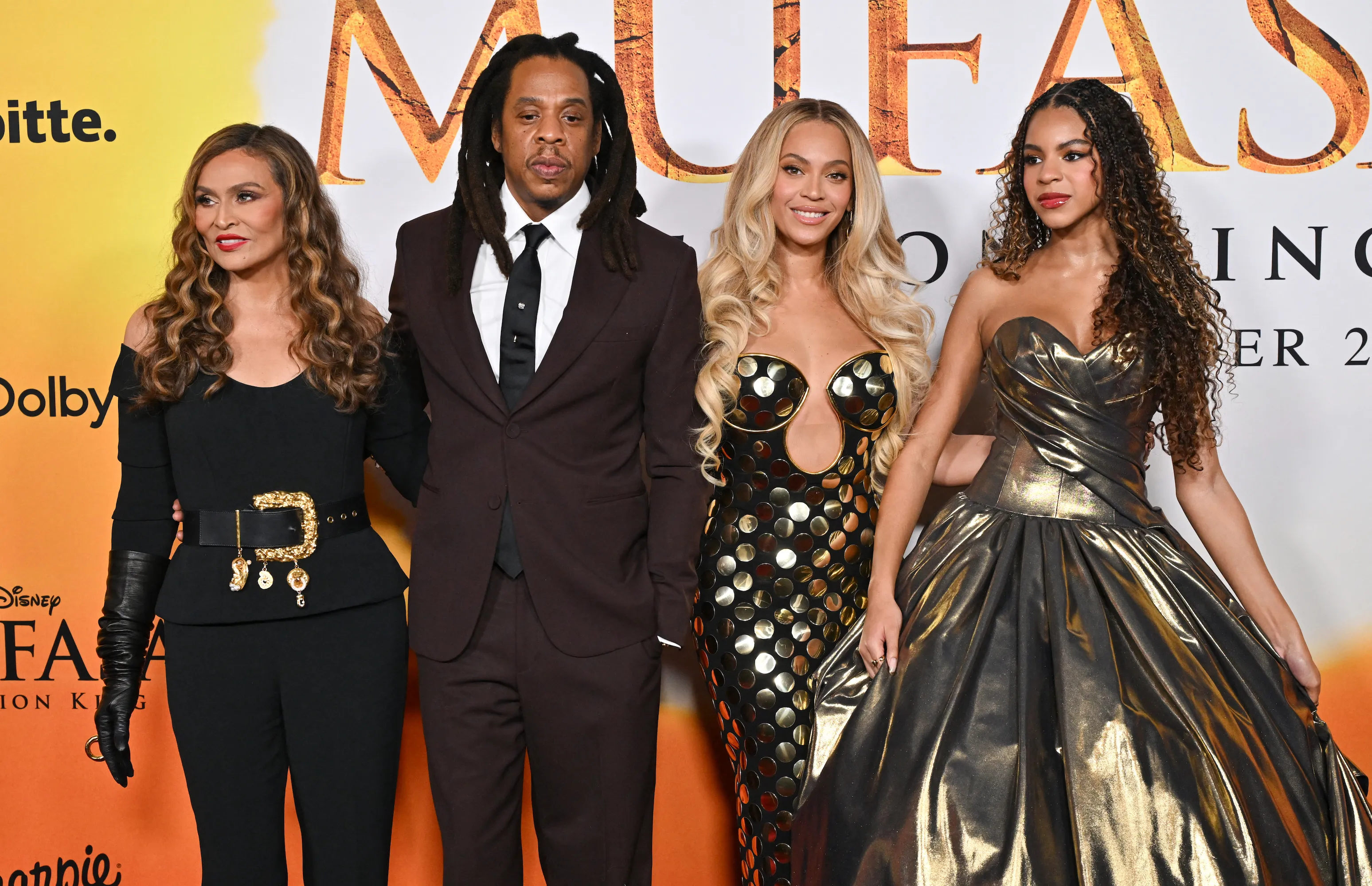 Jay Z puts on united front with family amid rape allegations