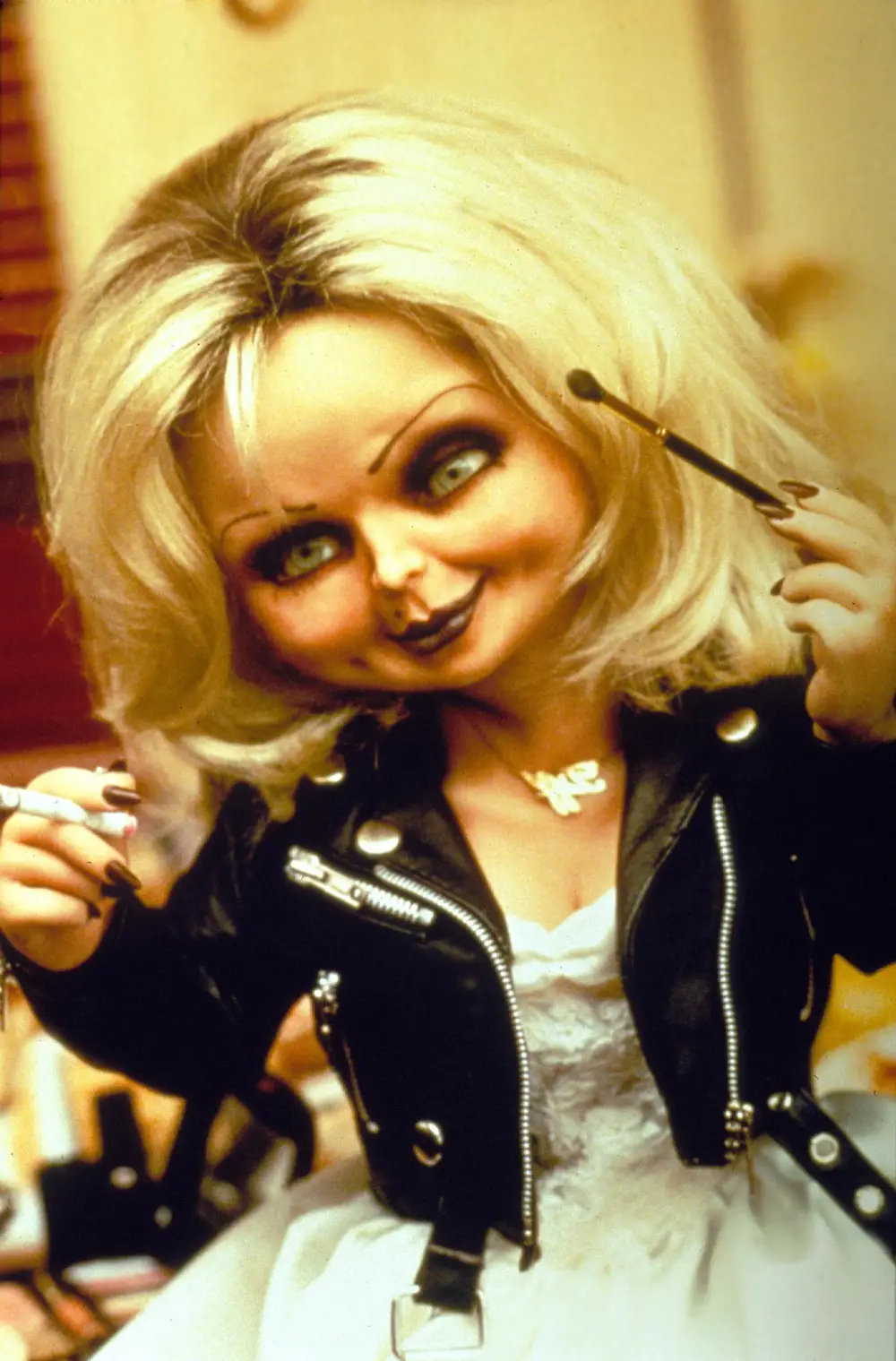 Jennifer Tilly Doesnt Mind If Fans Leave Chucky Dolls at Her Grave When She Dies