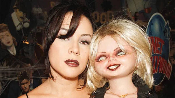 Jennifer Tilly Doesnt Mind If Fans Leave Chucky Dolls at Her Grave When She Dies