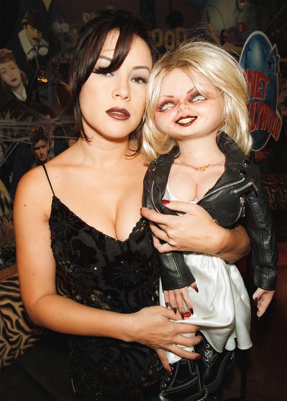 Jennifer Tilly Doesnt Mind If Fans Leave Chucky Dolls at Her Grave When She Dies