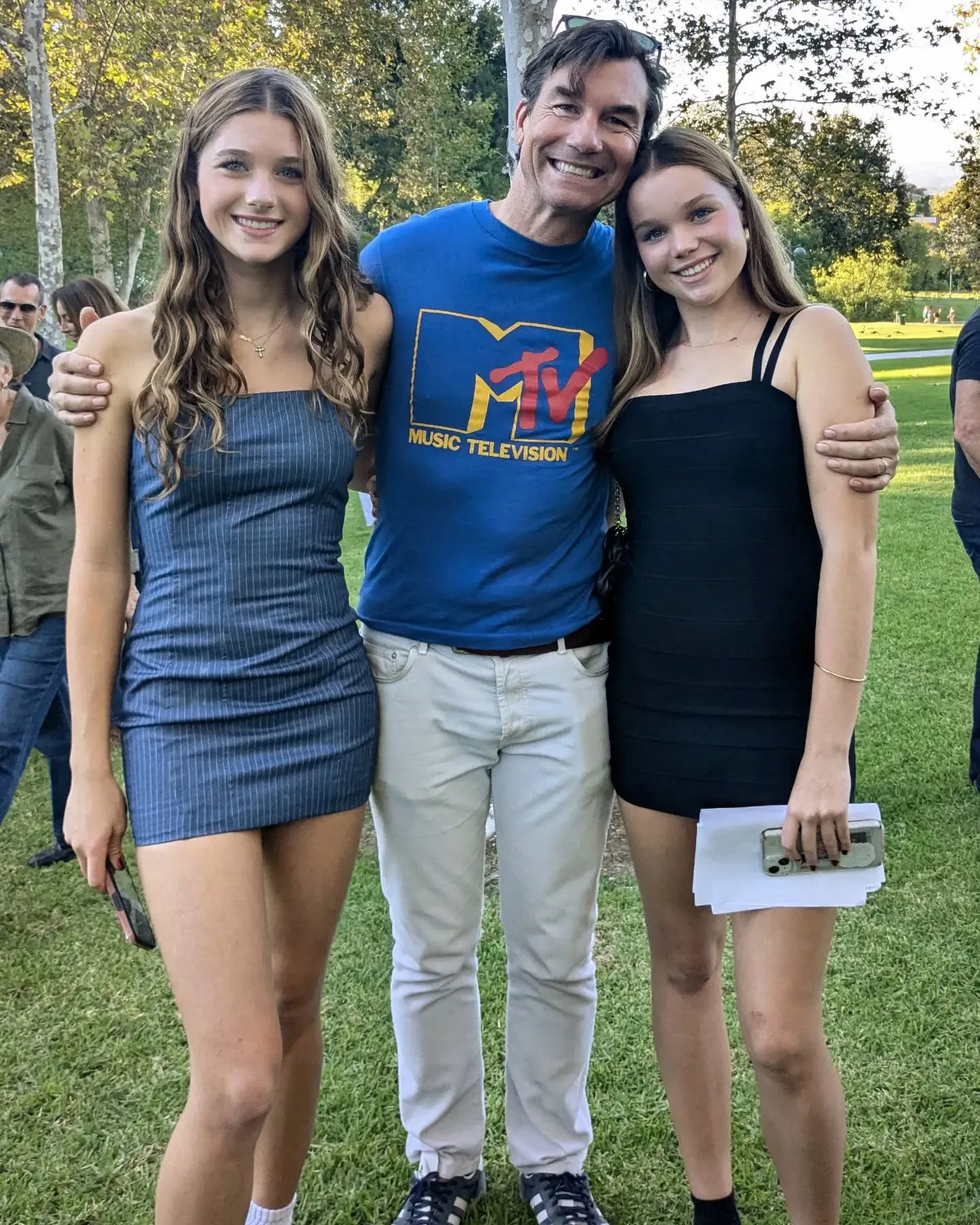 Jerry O Connell Jokes a Nepo Baby Is Coming