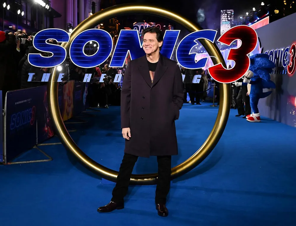 Jim Carrey compara el maquillaje prot&eacute;sico de Sonic 3 con La m&aacute;scara y El Grinch