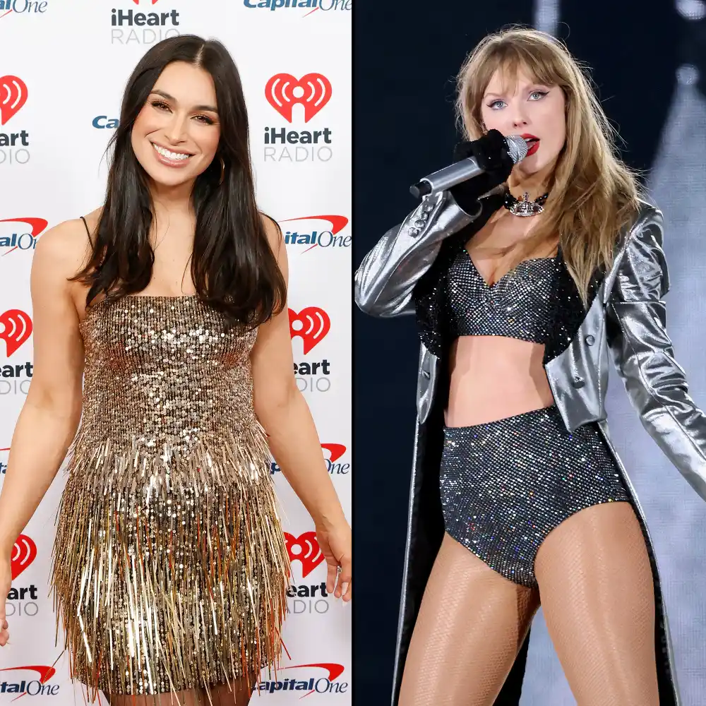 Jimmy Fallon Jessica Capshaw Teddy Swims and More Celebs Share Their Spotify Wrapped Top Artist Ashley Iaconetti _ Taylor Swift 428