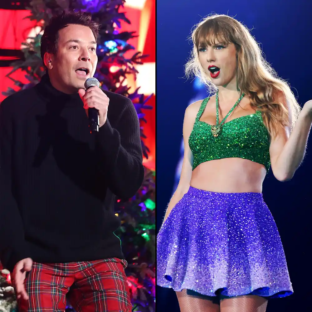 Jimmy Fallon Jessica Capshaw Teddy Swims and More Celebs Share Their Spotify Wrapped Top Artist Jimmy Fallon _ Taylor Swift 432