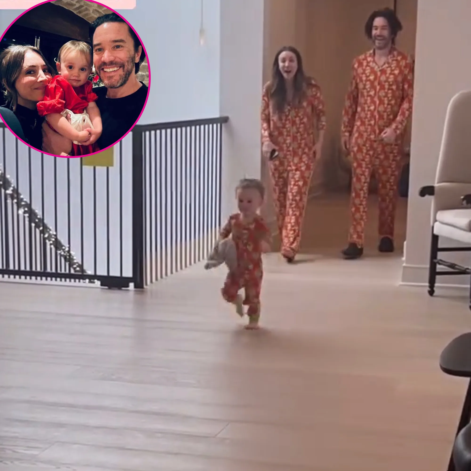 Kaley Cuoco Shares Sweet Video of Daughter Matilda Running to Christmas Gifts