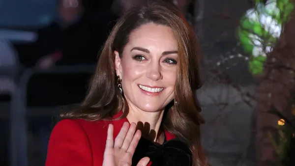 Kate Middleton Is All Smiles as She Arrives to Annual Together at Christmas Carol Service