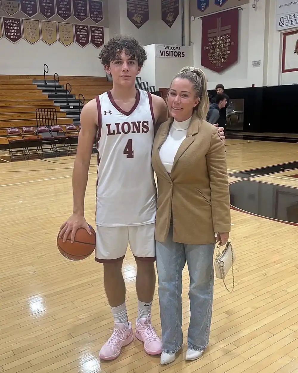 Kendra Wilkinson Celebrates Son Hank Joining School&rsquo;s Varsity Basketball Team