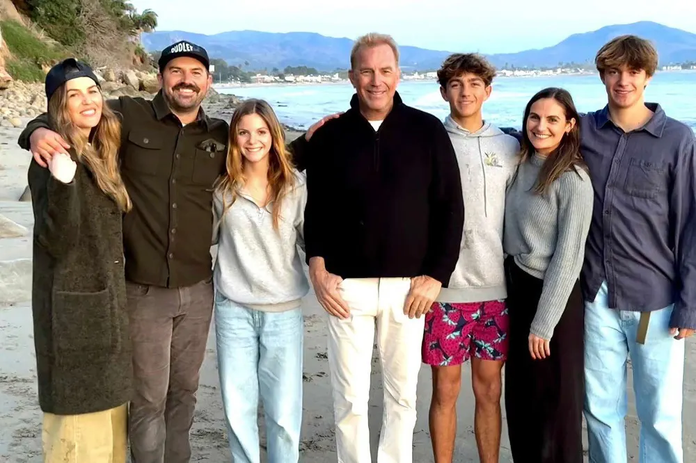 Kevin Costner Shares Rare Pic With 6 Kids Special Memories