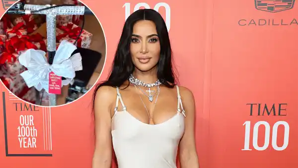 Kim Kardashian Gifted a Bedazzled Scooter for Broken Foot for Christmas