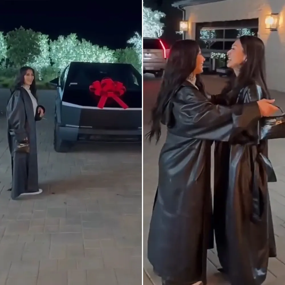 Kim Kardashian Gifts BFF Tracy Romulus a Cybertruck for Her Birthday