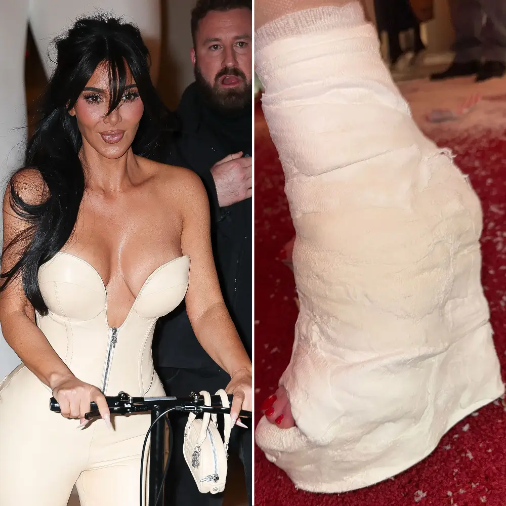 Kim Kardashian Sets a New Trend With High Heel Shaped Cast
