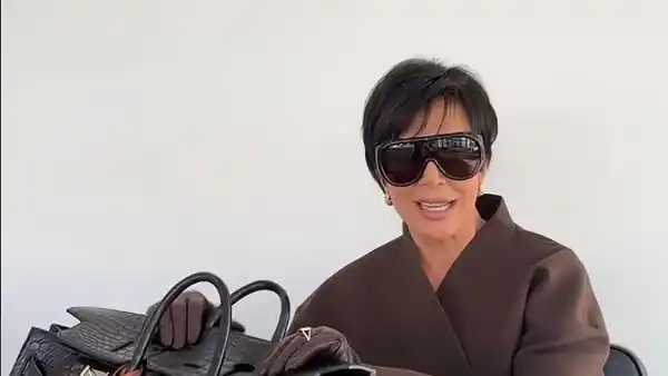 Kris Jenner Reveals What's In Her (Giant) Birkin Bag
