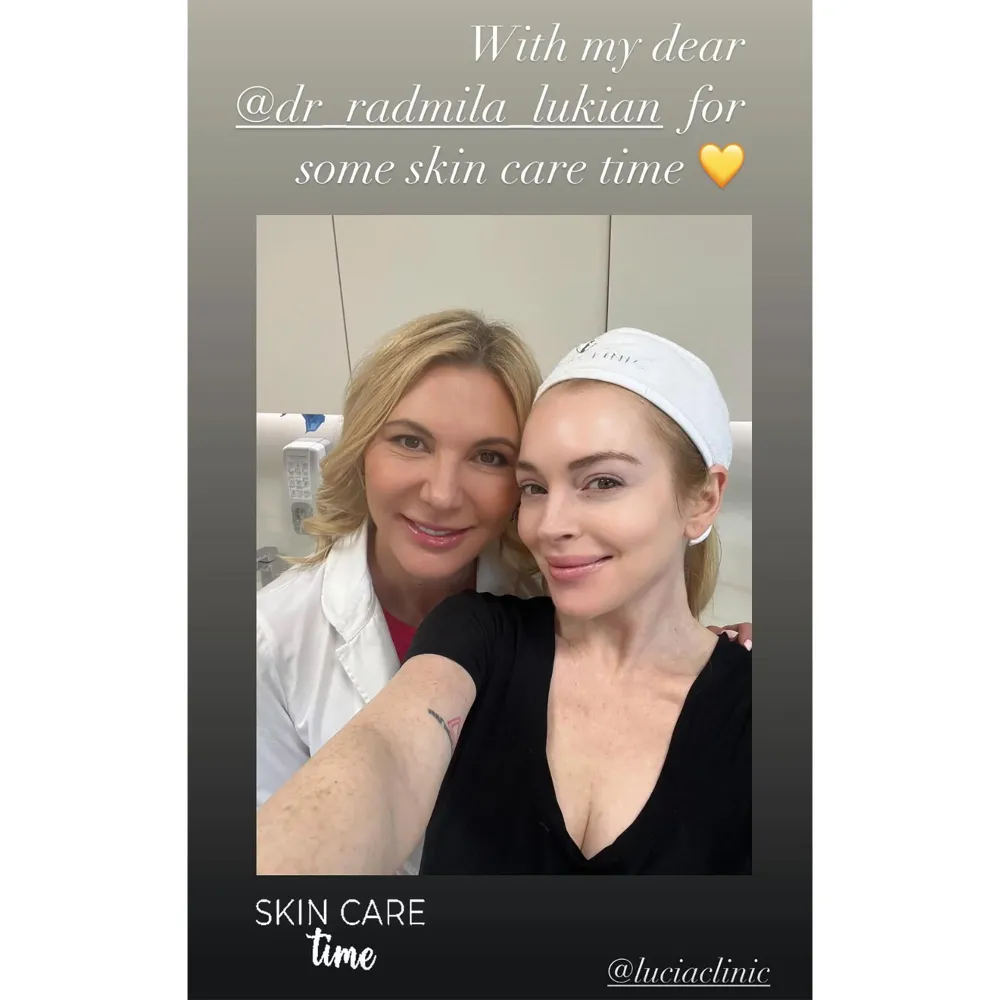 Lindsay Lohans Facialist Revealed