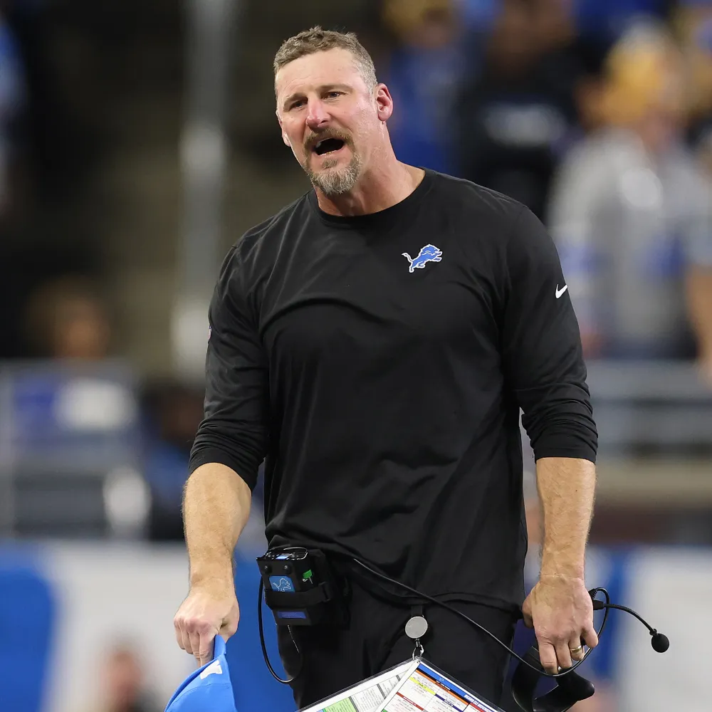 Lions Coach Dan Campbell Shouts Out Player for Puking During Rousing Postgame Speech