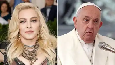 Madonna Shares AI Portrait of Herself With Pope Francis, Sparks Online Controversy