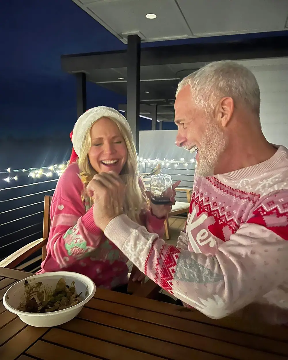 Mark Anderson and Barbara Blended Family Pic