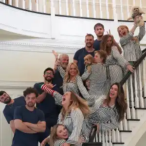 Mark Anderson and Barbara Blended Family Pic