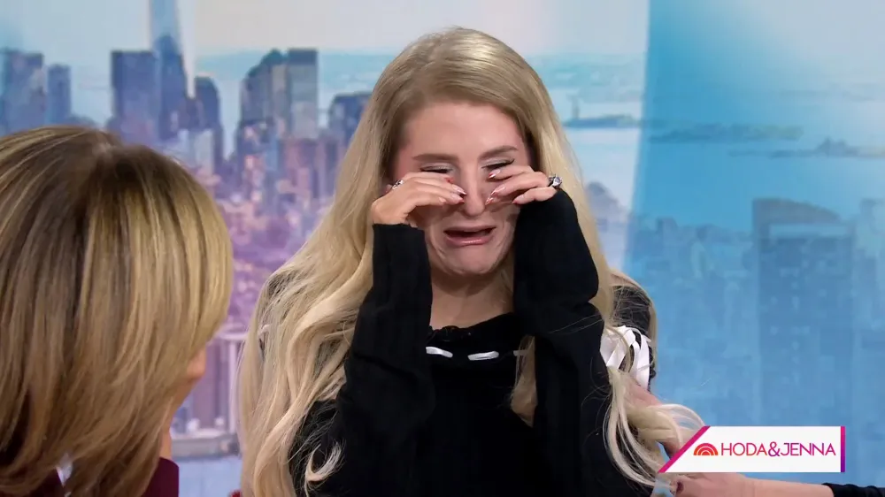Meghan Trainor Cries While Thanking Hoda Kotb