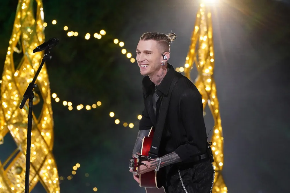 Motown Christmas Machine Gun Kelly Shares Note for Someone Special After Megan Fox Split